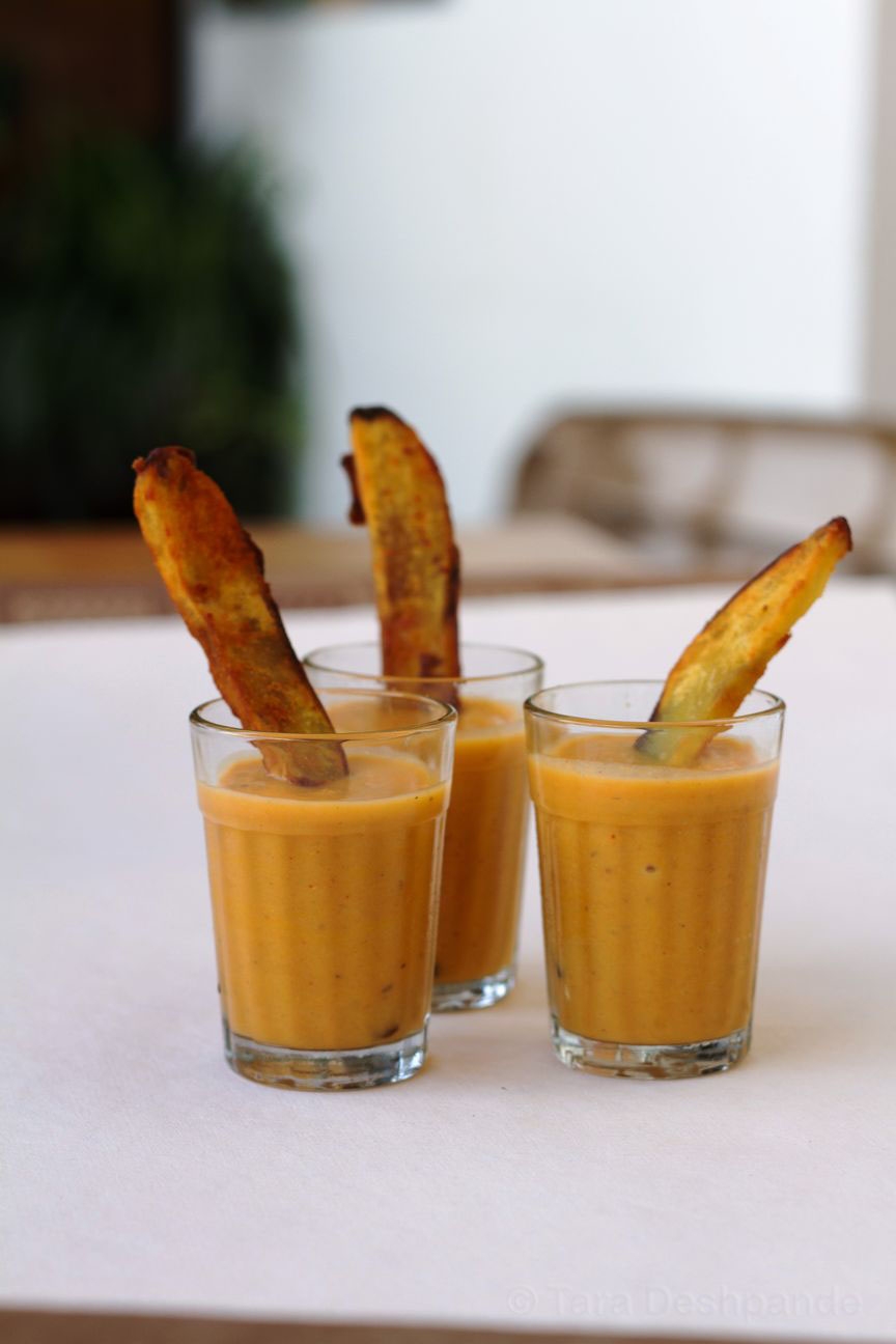 Sweet Potato Bisque | Photo by Deepa Netto | Food Styling, Recipe and Story @Tara_Deshpande